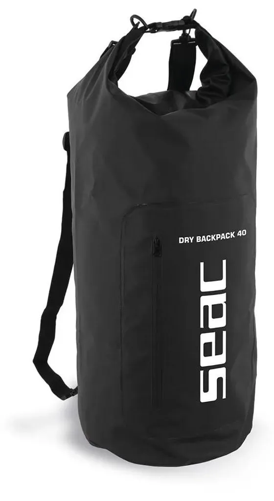 Sac à Dos Étanche 40 Litres Seacsub Noir pour Plongée et Sport Nautique