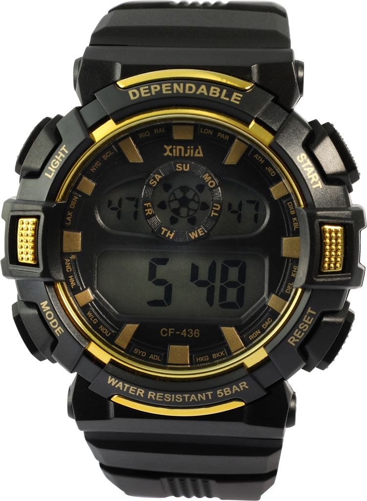 Xinjia Herrenuhr mit TPU-Band, Produktbild 