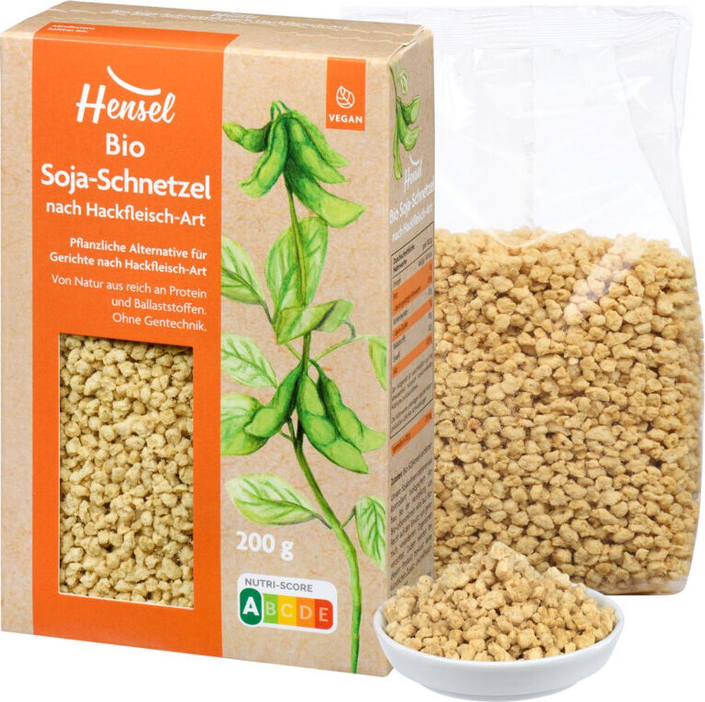 Hensel Soja-Schnetzel Hackfleisch-Art 200g