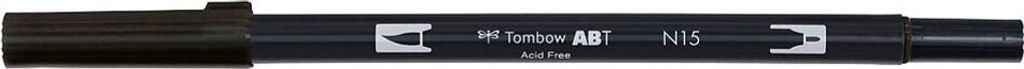 Tombow ABT Dual Brush-Pen schwarz, 1 St.