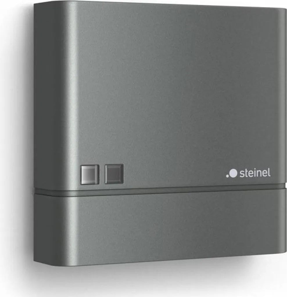 Interrupteur crépusculaire Steinel NightmatIQ anthracite pour extérieur