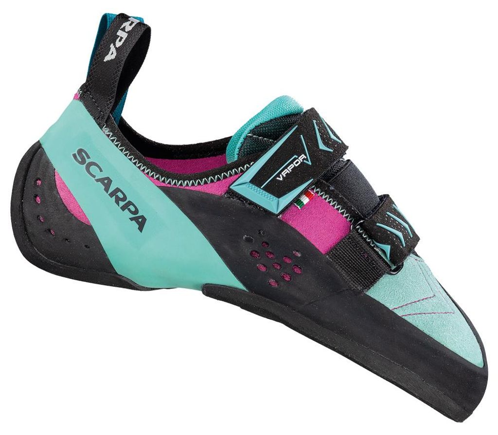 Scarpa Vapor V Damen Kletterschuh lila/blau 36