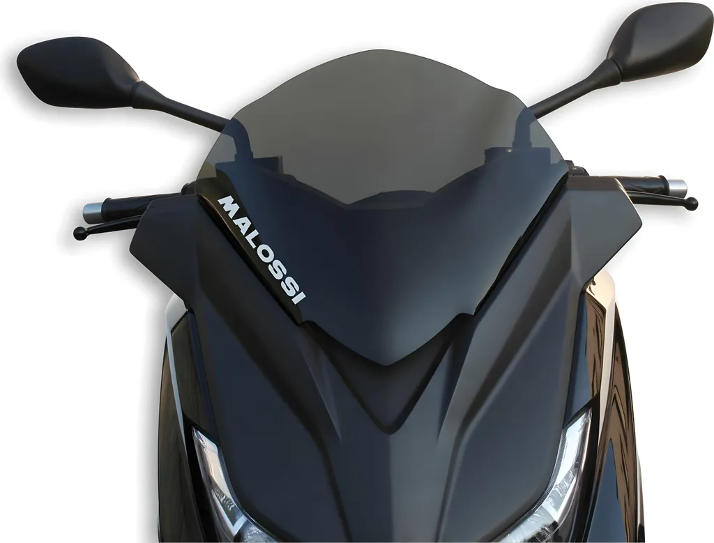 Bulle Malossi pour X-Max et Evolis réduisant la prise au vent du pilote