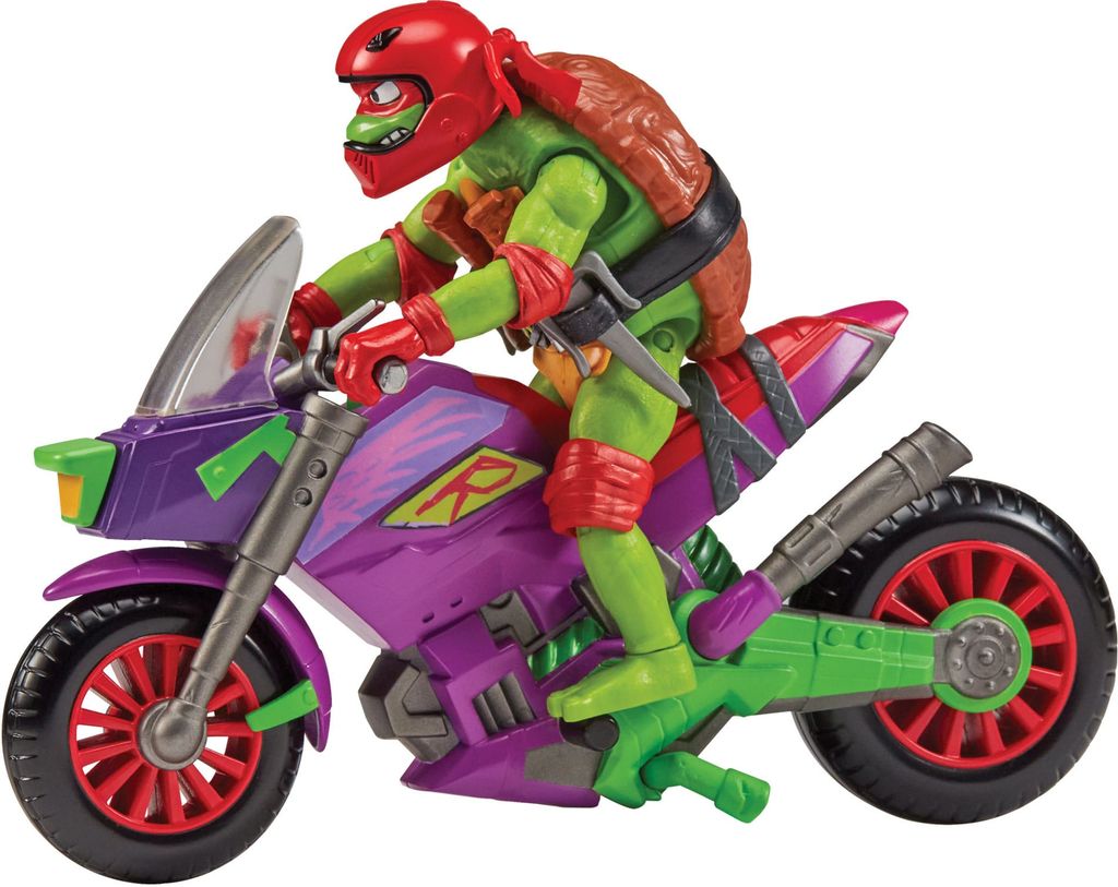 Teenage Mutant Ninja Turtles Fahrzeug Mit Figur - Purple Produktbild 