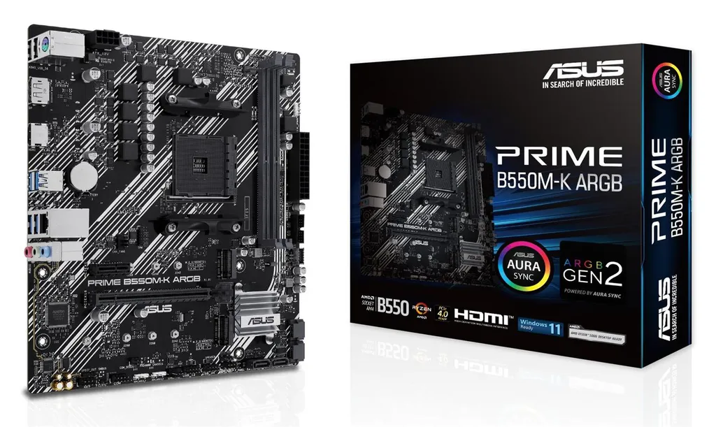 Boostez votre PC avec l'Asus Prime B550M-K ARGB Stable et Évolutive