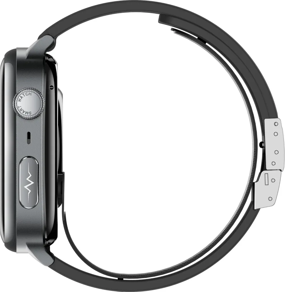 Montre Connectée Santé avec Mesure de Tension et ECG Écran AMOLED Noir - 7