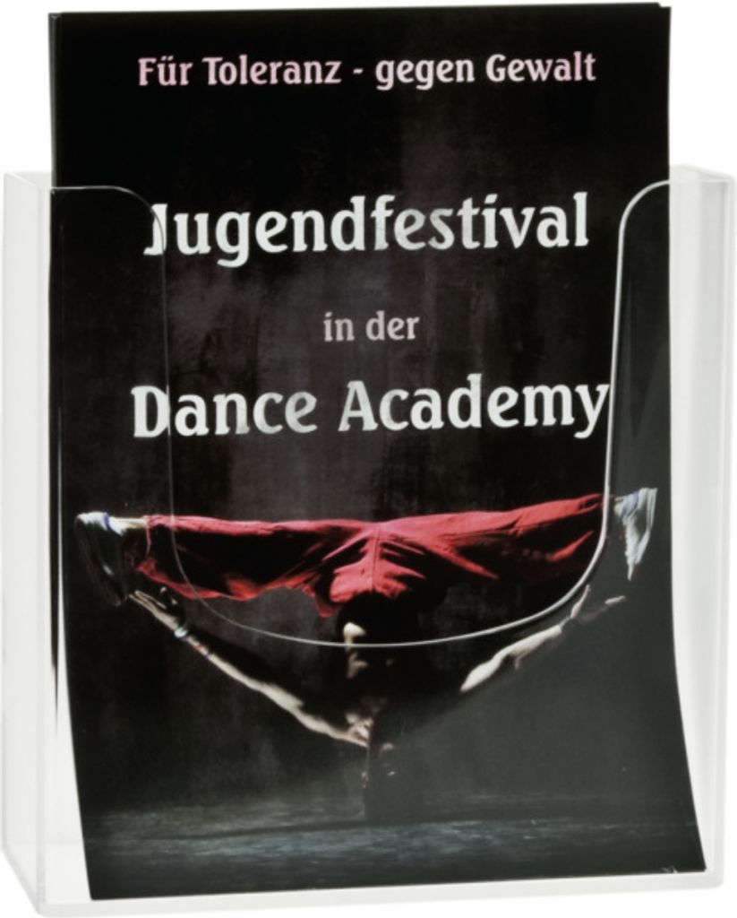 Prospektständer DIN A5, Kunststoff, 148x210 mm