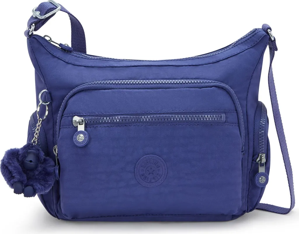 Sac Kipling Gabbie S Bleu 7L - Sac Multi-poches avec Bandoulière Réglable