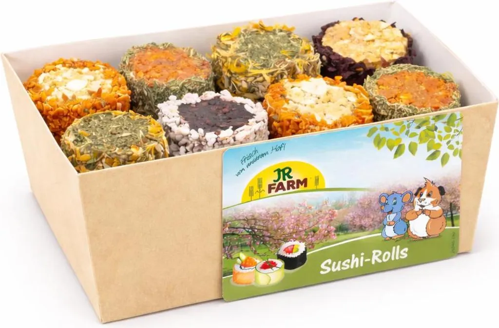Specifiche Snack JR FARM Sushi Rolls 190g - Pappagalli Felici - 6