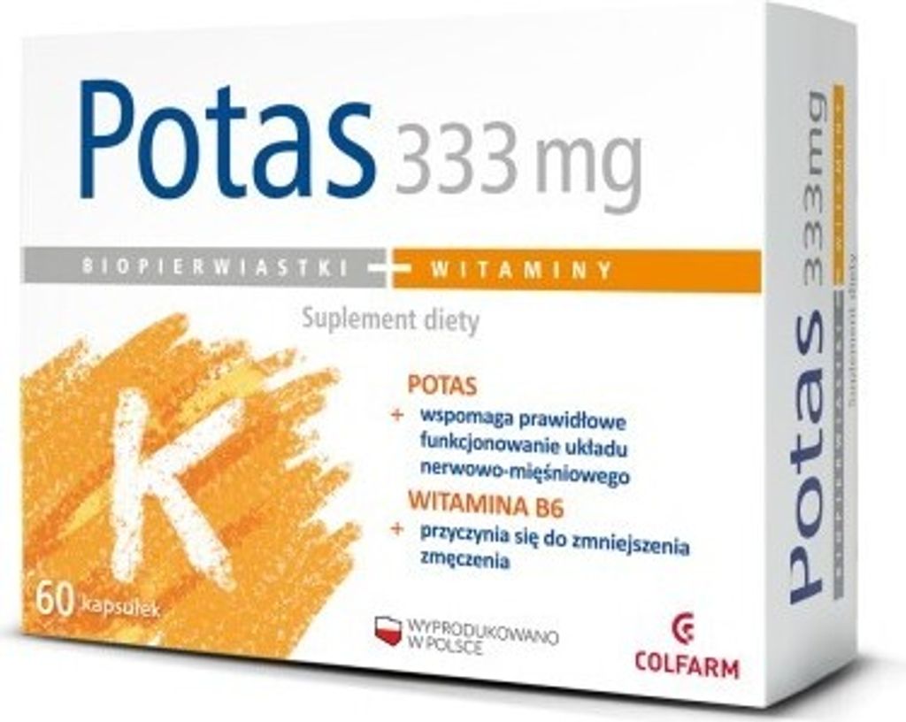 Colfarm Potas Max 333 mg 60 Kapseln