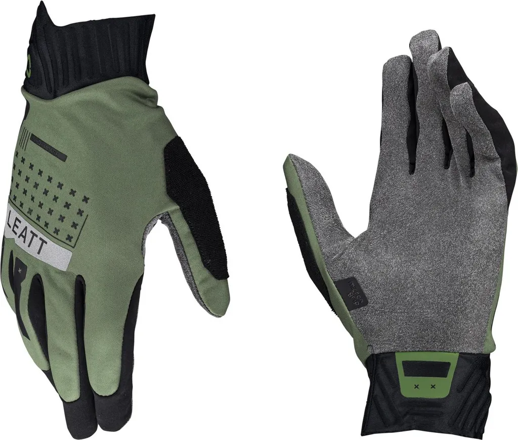 Gants VTT Anti-Doigts Engourdis Leatt MTB 2.0 WindBlock Épinards XL