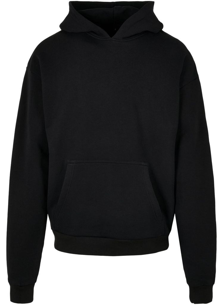 Build Your Brand - Kapuzenpullover Ultra-Schwer für Herren/Damen Uni LT5865 (L) (Schwarz)