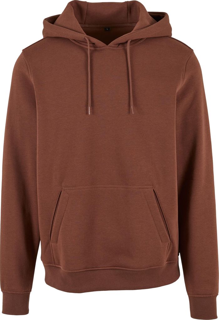 Build Your Brand Herren Heavy Kapuzenpullover RW5681 (M) (Schokoladenbraun)