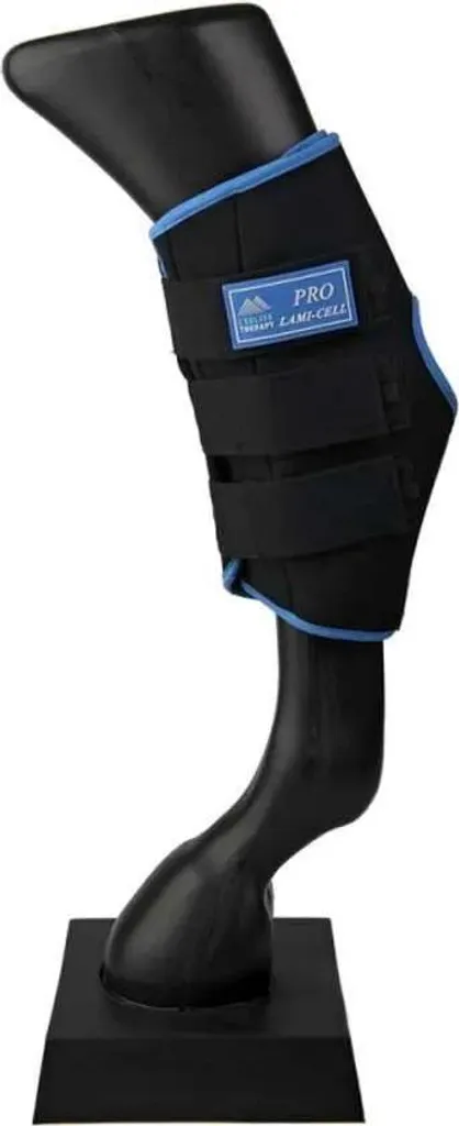 Lami-cell Ice Boots pour Récupération après Effort Cheval Noir Full