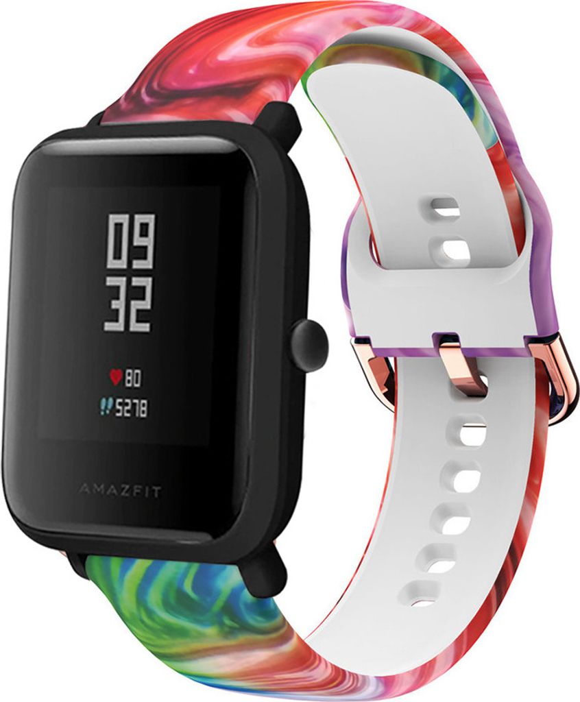 Strap-it Buntes Armband Xiaomi Amazfit Bip