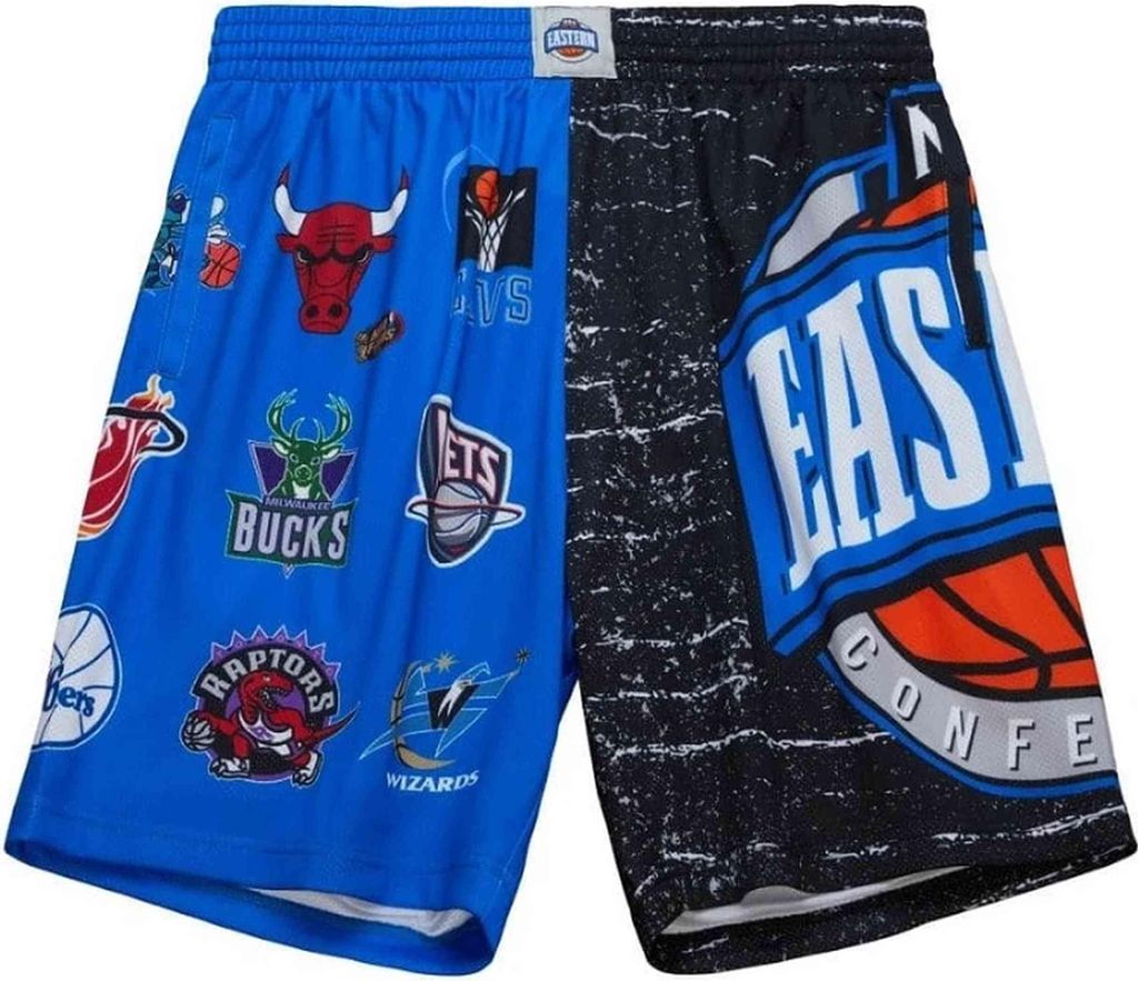 Shorts Mitchell & Ness PSHR4984-ASEYYPPPMTWH für Herren