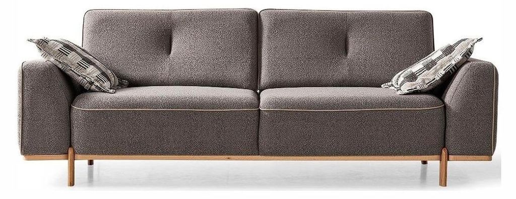 s stilvolles Wohnzimmer-Set 3+3-Sitzer Stoffsofa Polstermöbel