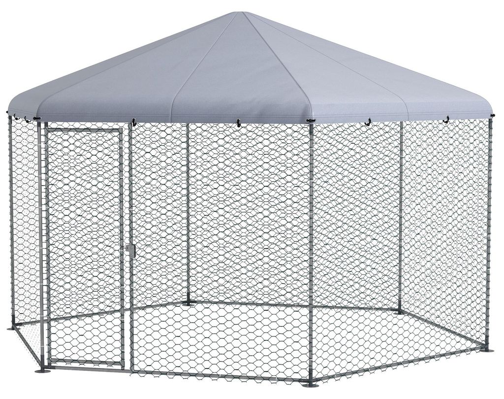 PawHut ren voor kippen, kippenhok, 400 x 346 x 263 cm, van Productafbeelding 