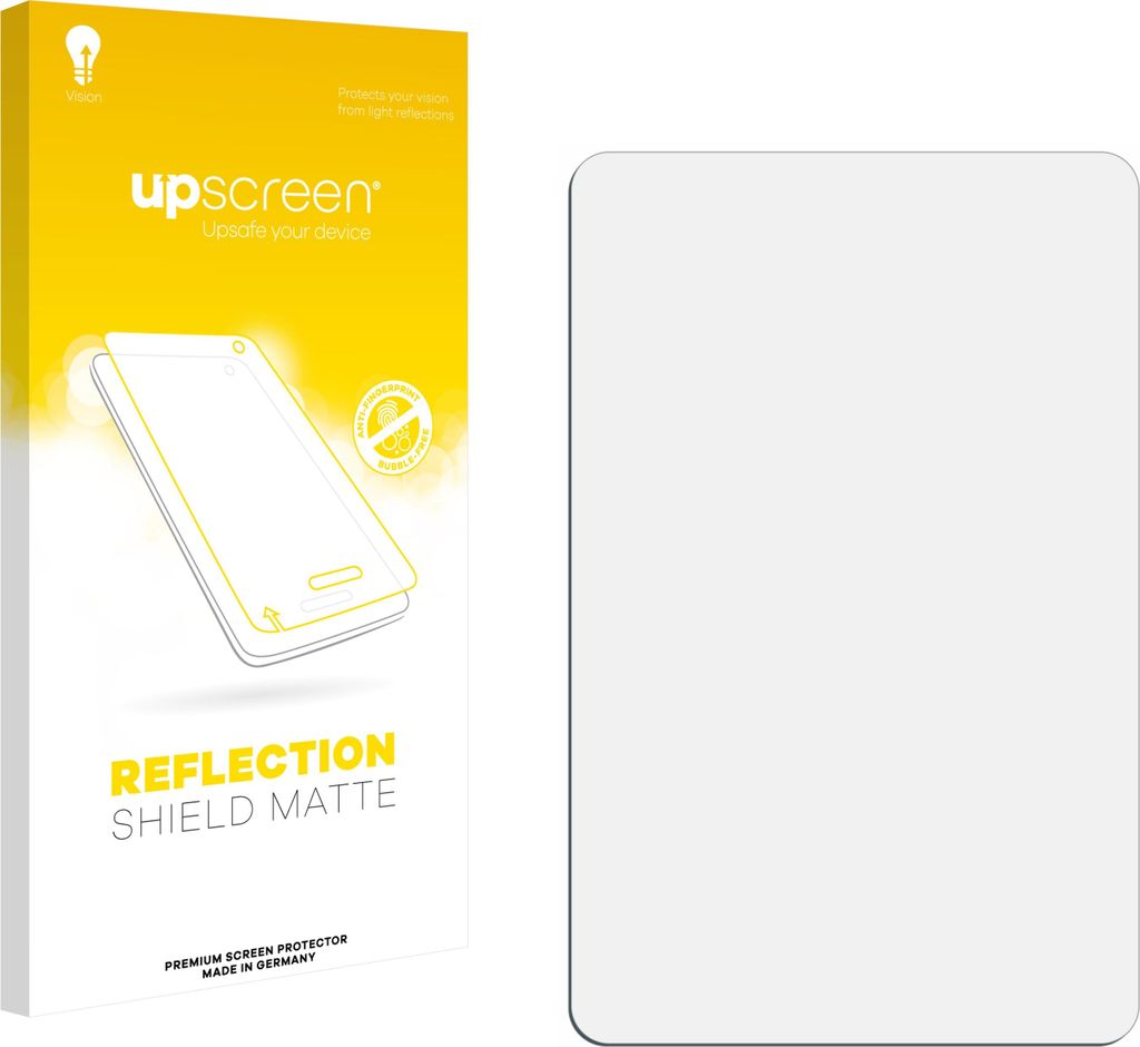 upscreen Schutzfolie für Raspberry Pi Touch Display 2 Displayschutz Displayschutzfolie Folie Matt Entspiegelungsfolie