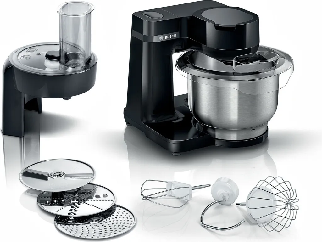 Robot de cuisine Bosch 700W avec Bol 3,8L Inox et Mélange Planétaire 3D