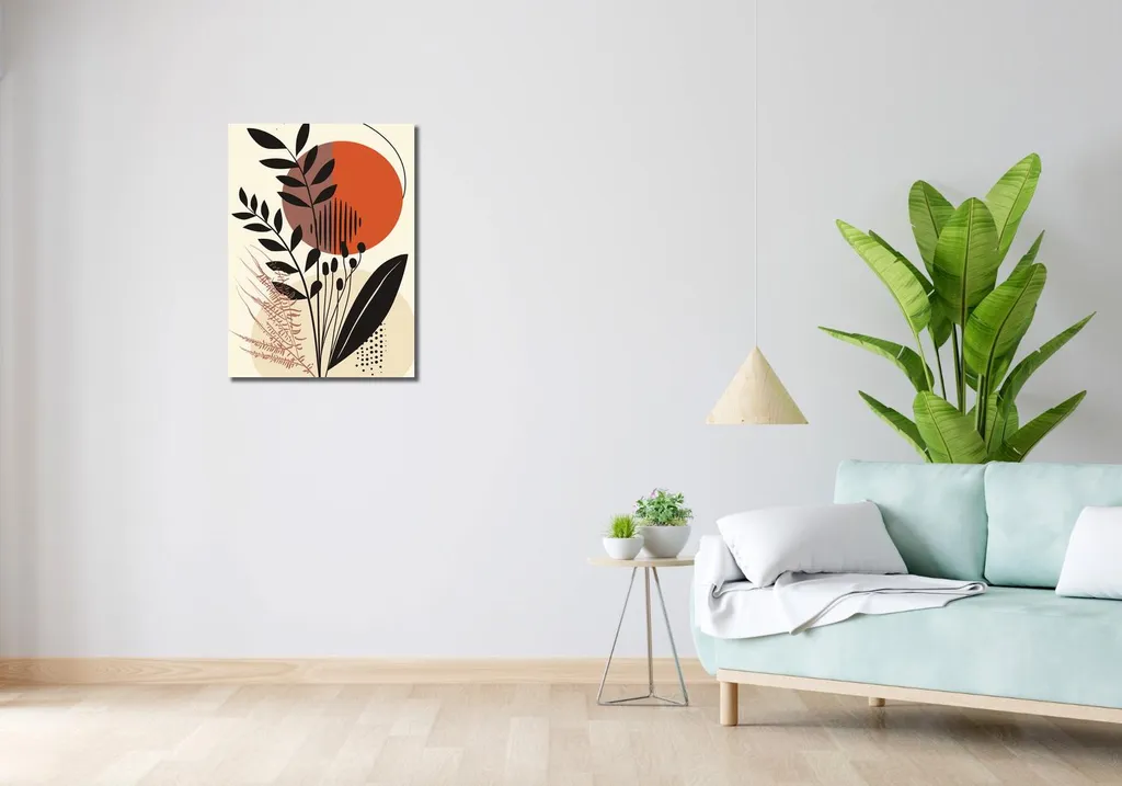 Image 50 x 70 cm Avant le crépuscule - Tableau décoratif mural moderne - 2