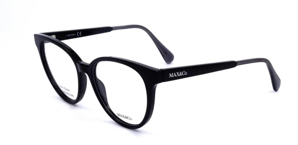 Lunettes Max&co. MO5092 Noir Brillant 52/16/145 Monture Légère Femme