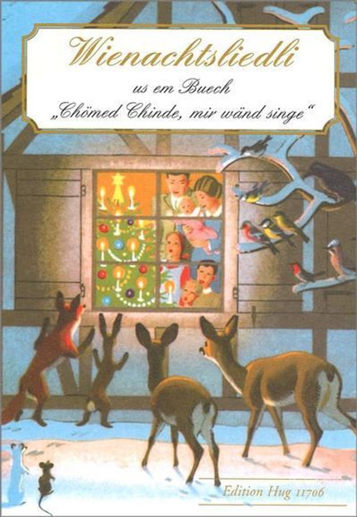 ISBN Wienachtsliedli us em Buech 'Chömed Chinde mir wänd singe', Mehrsprachig, 16 Seiten