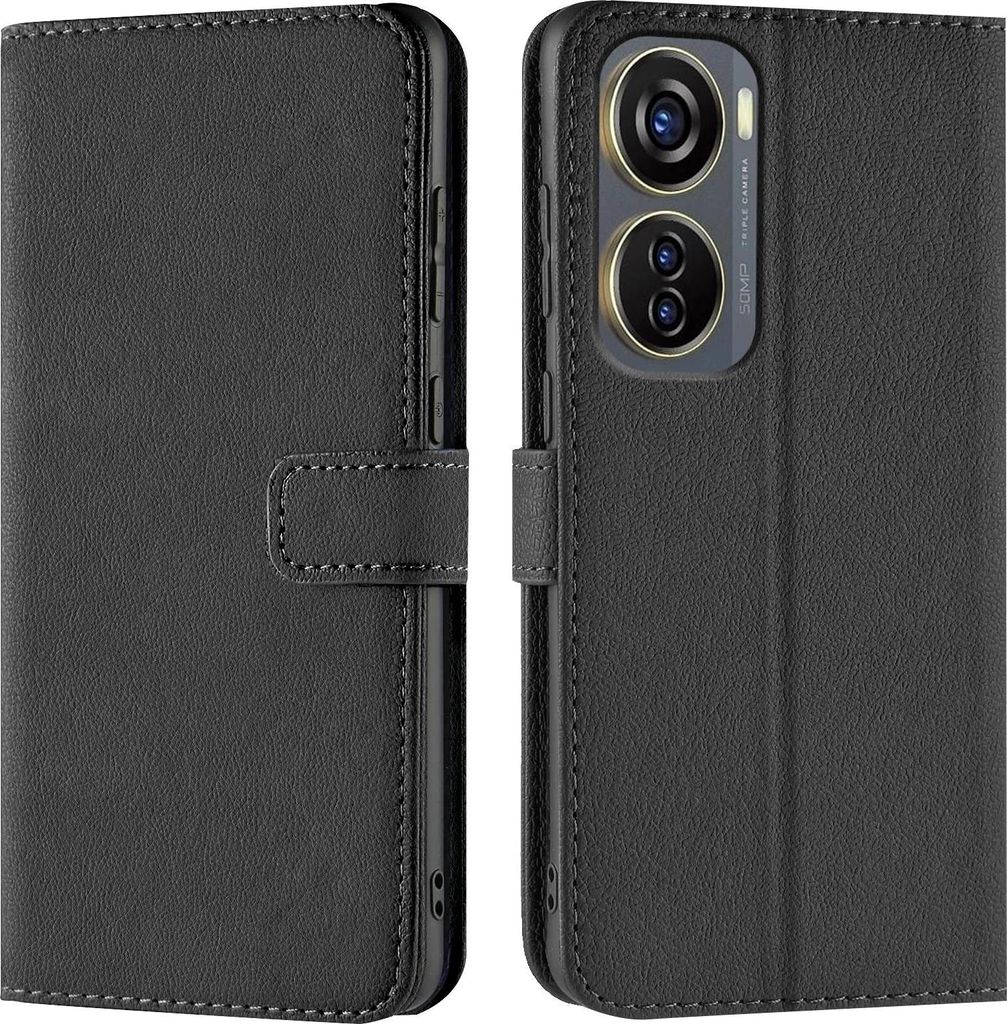 Book Case für ZTE Blade V41 Vita 5G Hülle Flip Cover Handy Produktbild 