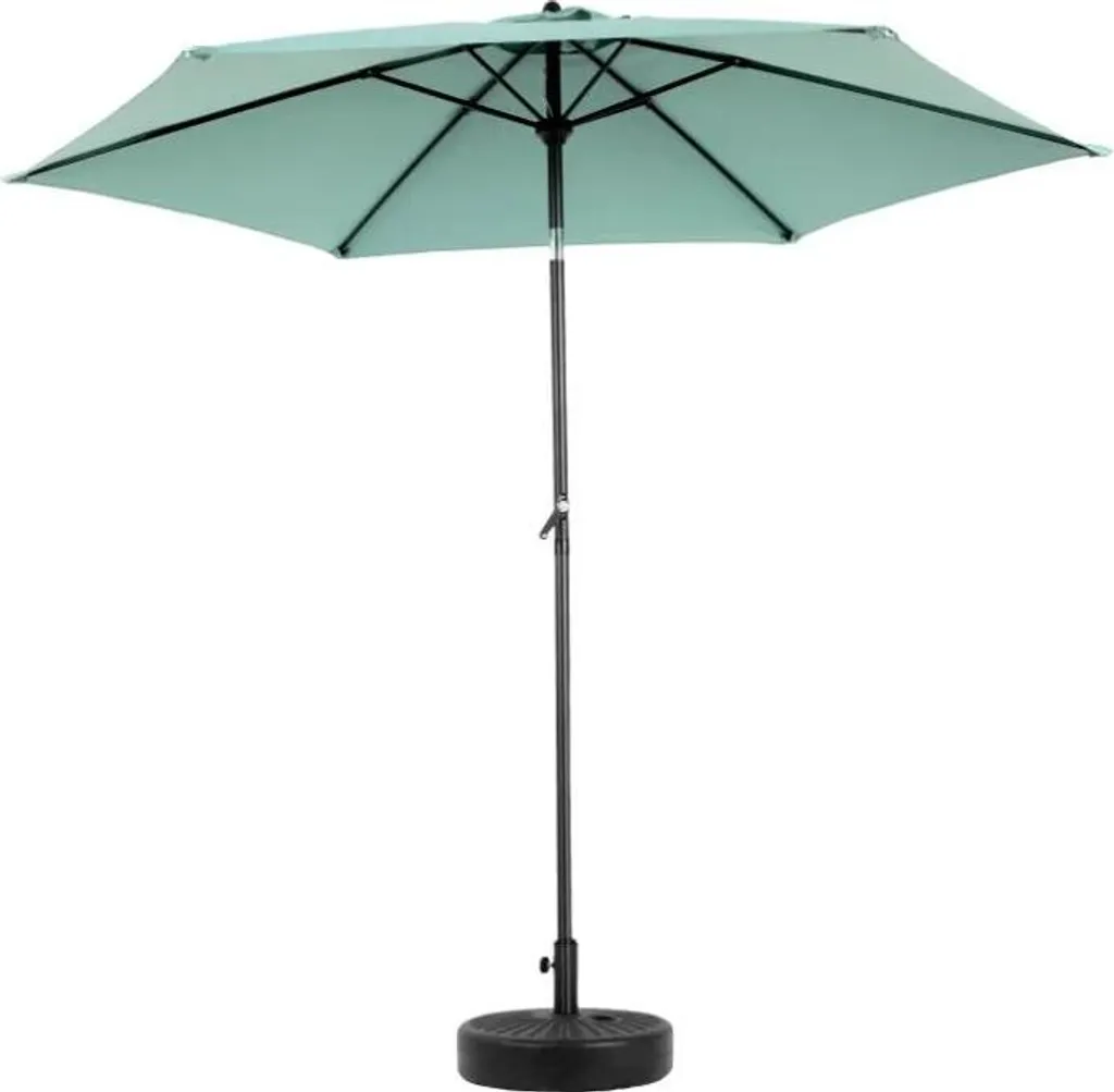 Parasol Anti-UV 230 cm Vert Clair - Finissez-en avec les Coups de Soleil
