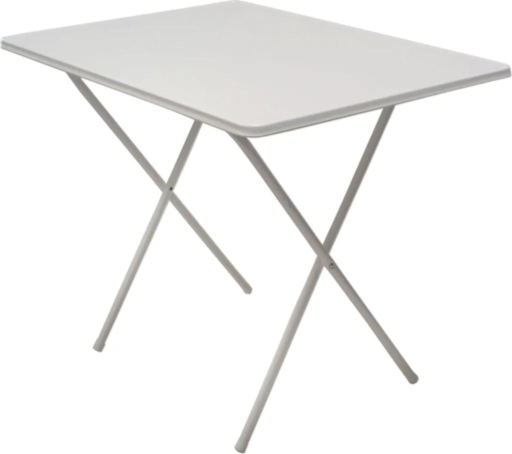 Table de camping 60x80 cm pliante idéale pour repas en extérieur