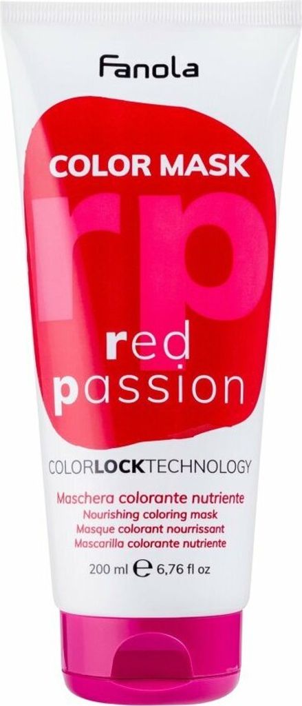 Fanola Color Mask Red Passion (200 ml) Zdjęcie produktu 
