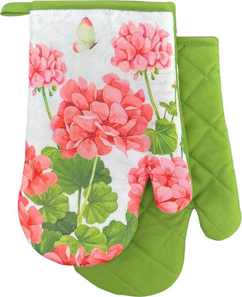 Kuchynské rukavice s magnetom Flower II F21S847-B Sada 2 Obrázok produktu 