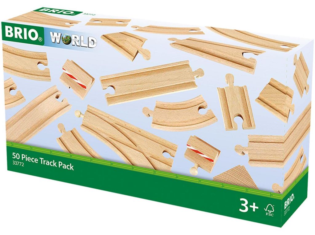 BRIO Svet XXL Veľký Ã Ÿ es sortiment koľají, železničný Obrázok produktu 