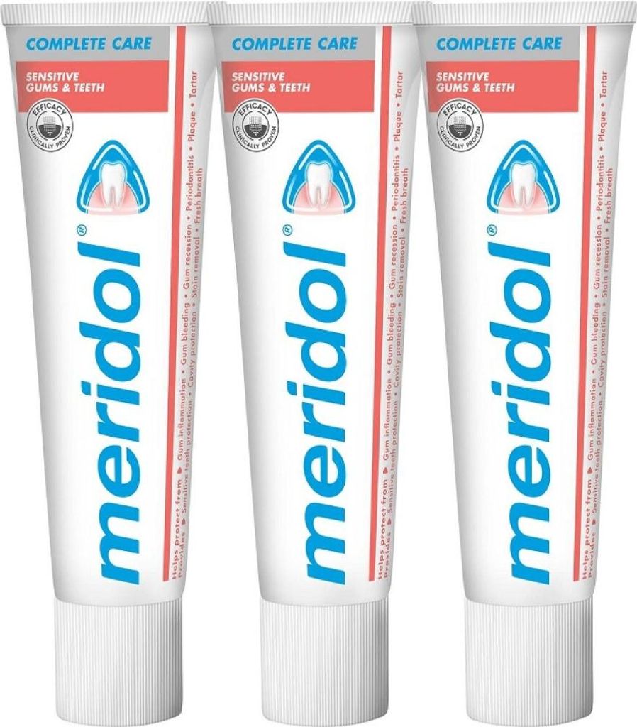 Sensodyne Complete Protection Toothpaste Tripack 3 x 75 ml