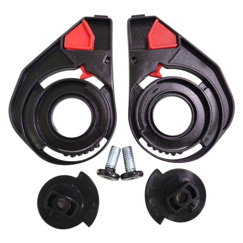Smk Twister/glide Visor Mechanism Black / Red One Size Produktbild 