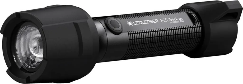Torcia LED LENSER LED 480lm 240m 1Li-Ion IP68 focalizzabile Clip sw LED LENSER P5R WORK