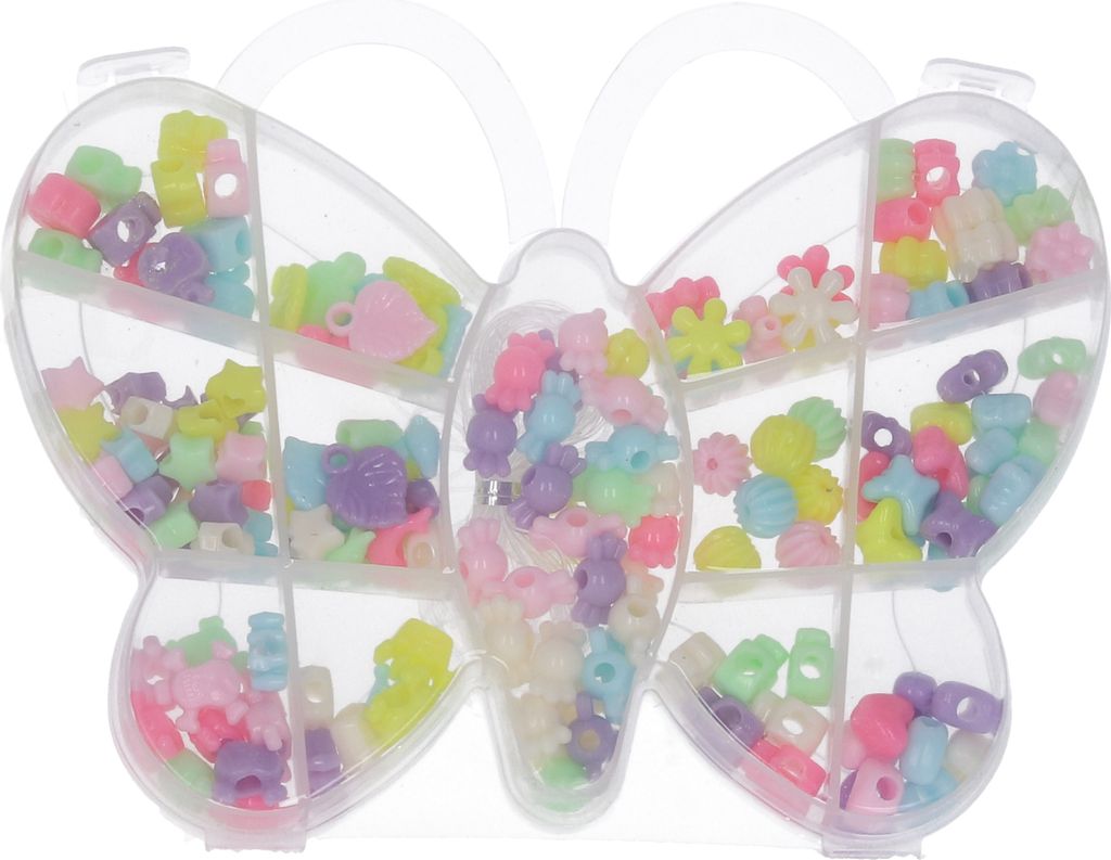 Perlen Set 55 g – Schmetterling