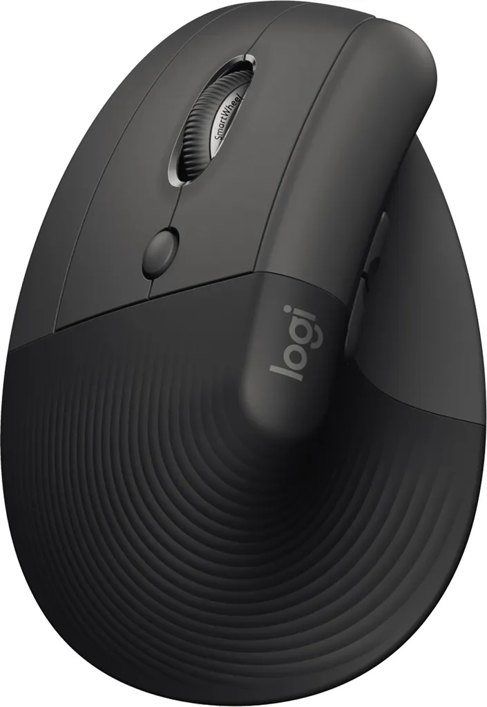 Logitech Lift Vertical Ergonomic Mouse - Souris verticale sans fil Graphite