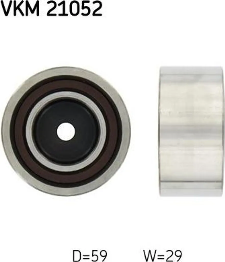 Galet enrouleur de courroie SKF VKM 21052 pour Audi A6 et A8