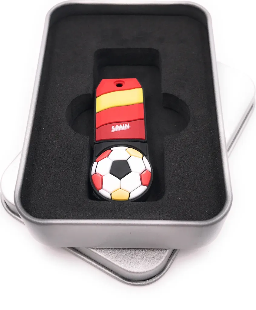 Cadeau Foot : Clé USB 128 Go Espagne USB 3.0 pour Supporter et Fan