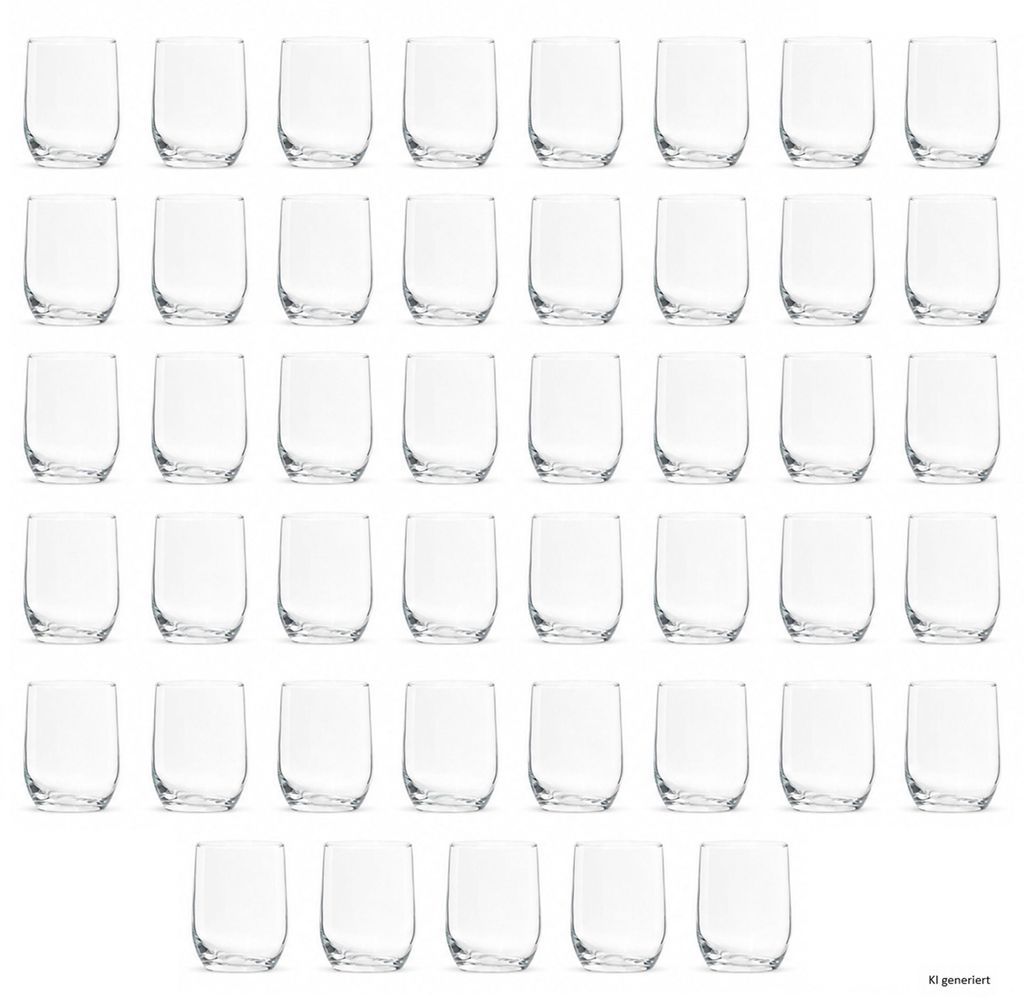 45er Set Whiskygläser Bella 310ml Glas Tumbler Wasser Saft Produktbild 