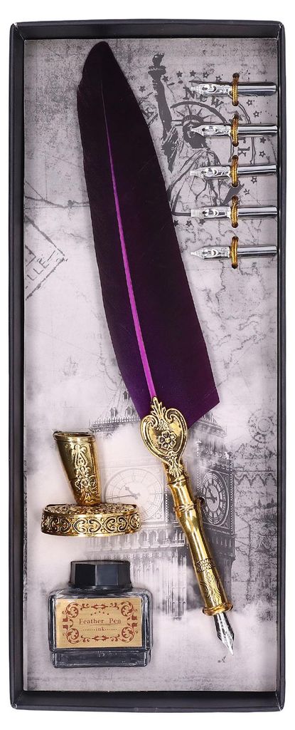 Federstift, exquisiter, eleganter Vintage-Feder aus Produktbild 