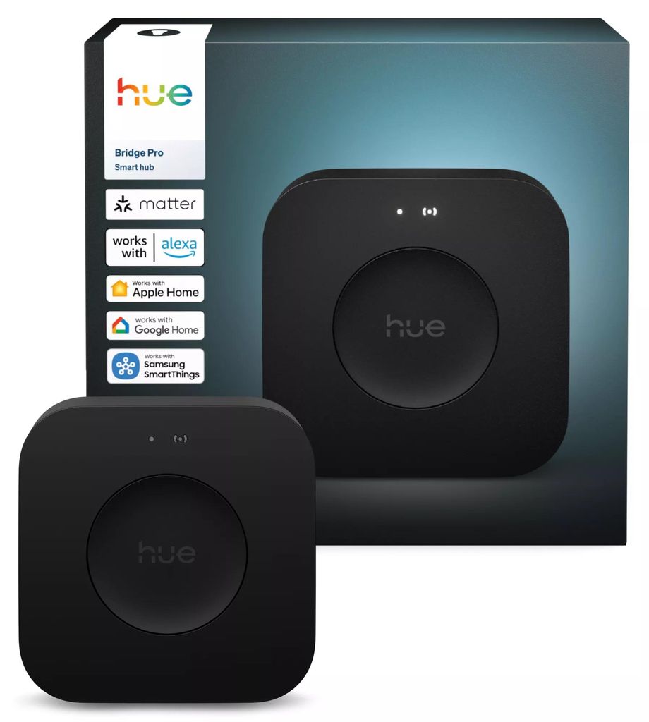 Philips Hue Pro router per rete luminosa, nero Immagine del prodotto 