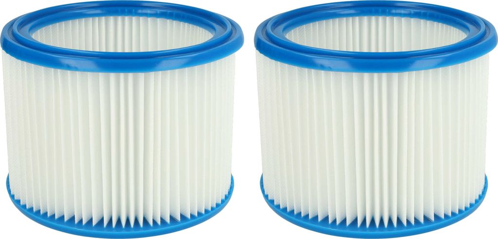 vhbw 2x Faltenfilter kompatibel mit Makita VC3011L, Produktbild 