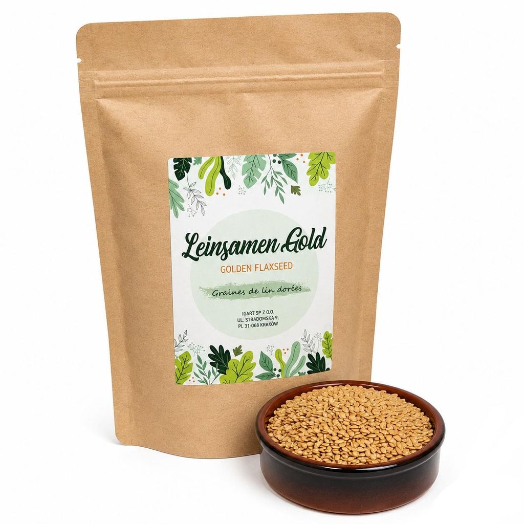Leinsamen Gold 25KG Produktbild 