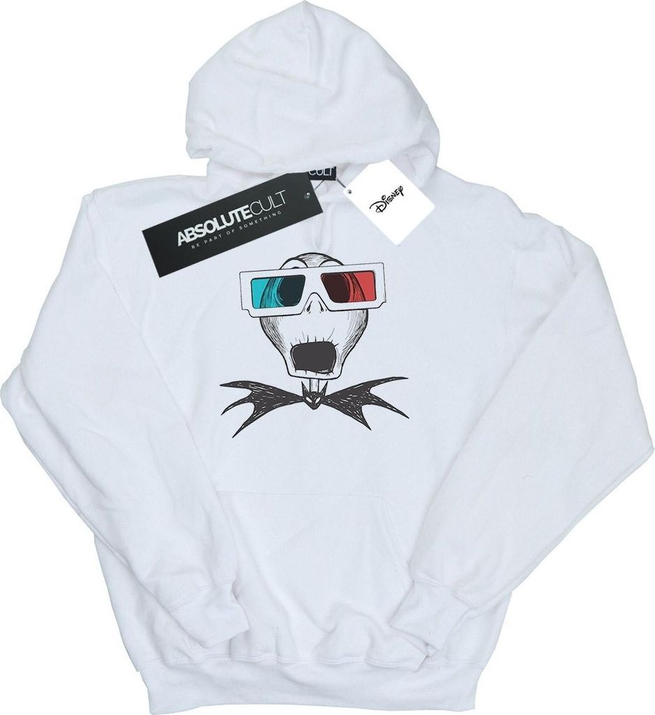 Disney - "Nightmare Before Christmas" Kapuzenpullover für Herren BI16551 (XL) (Weiß)