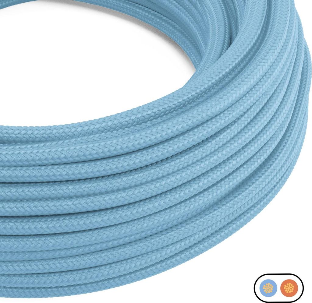 Creative-Cables L'originale cavo elettrico piatto, 2x0,75 Immagine del prodotto 