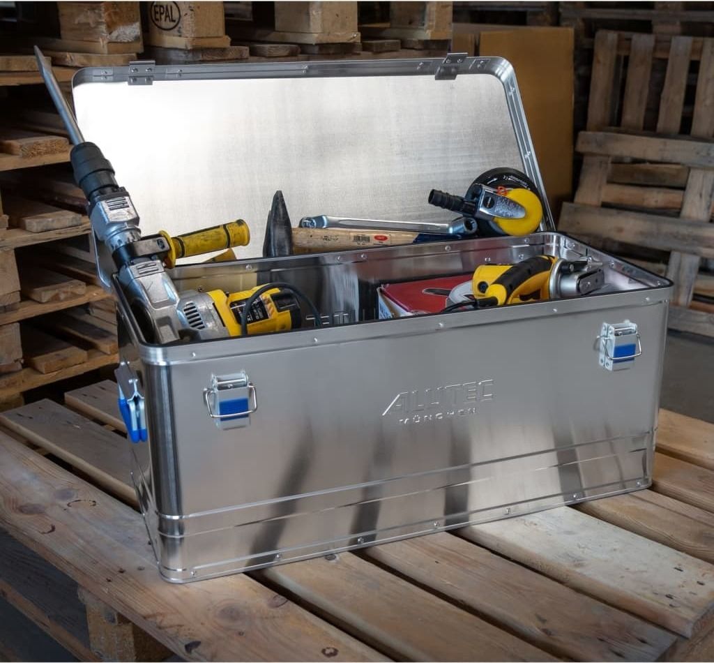 Alutec BASIC 40 10040 Transport box Aluminium (L x W x H) Obrázok produktu 