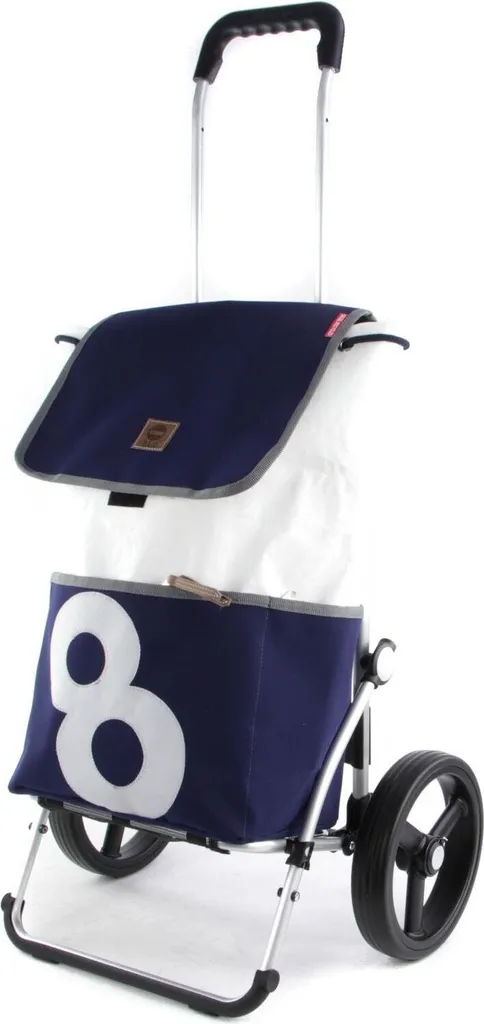 Poussette de Marché Andersen Royal Shopper 360° Sac 50L Bleu Mole8