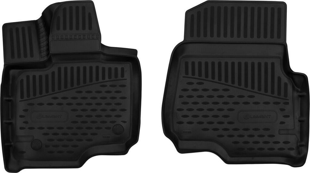 ELEMENT Gummi-Fussmatten 3D kompatible mit FORD F-150, 2015-2017, 2 tlg.